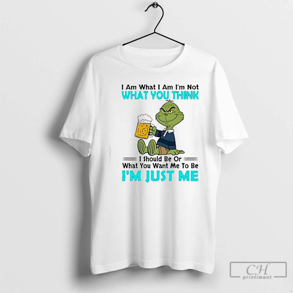 Premium Grinch I Am What I Am Im Not What You Think I Should Be T-Shirts, Hoodie, Sweatshirt | PrintMintTees.com