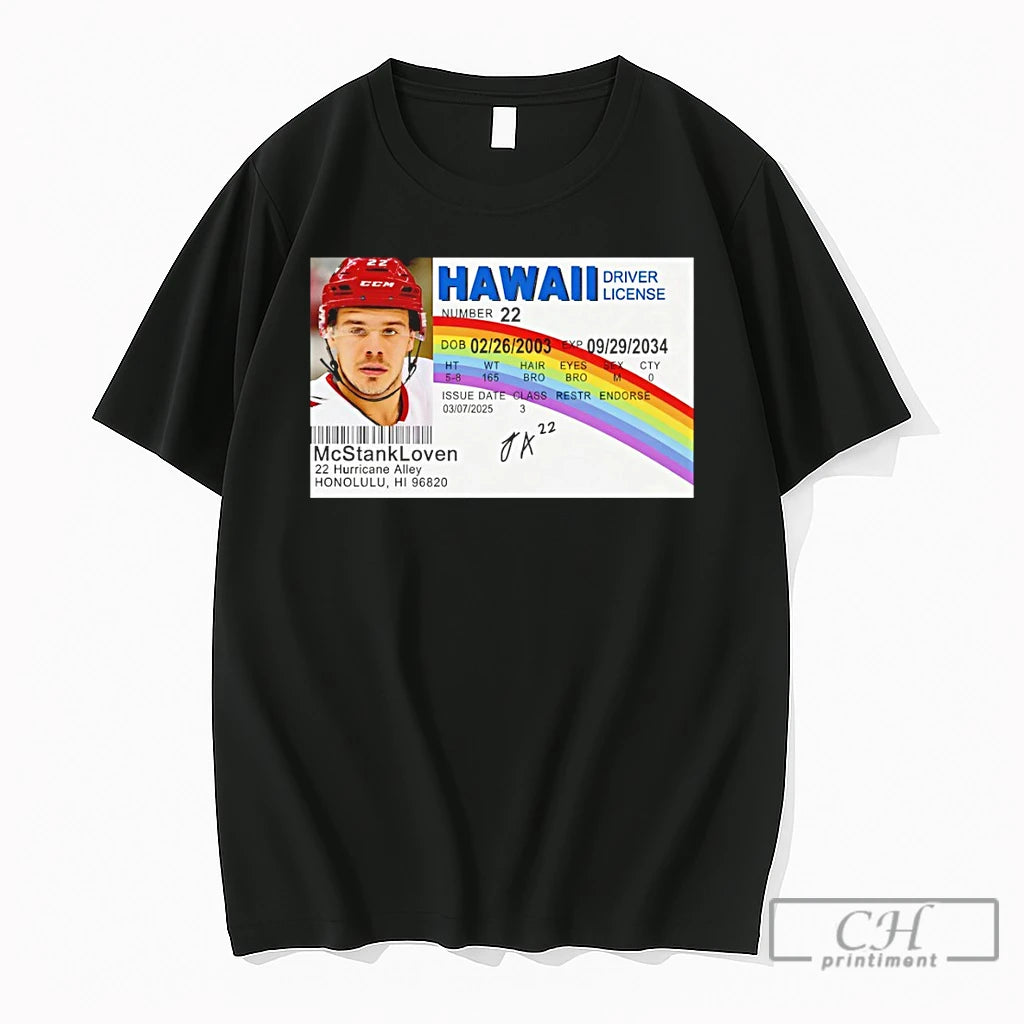 Premium Hawaii Driver License Mcstankloven 22 Hurricane Alley Honolulu Hi 96820 Card T Shirts Sweater