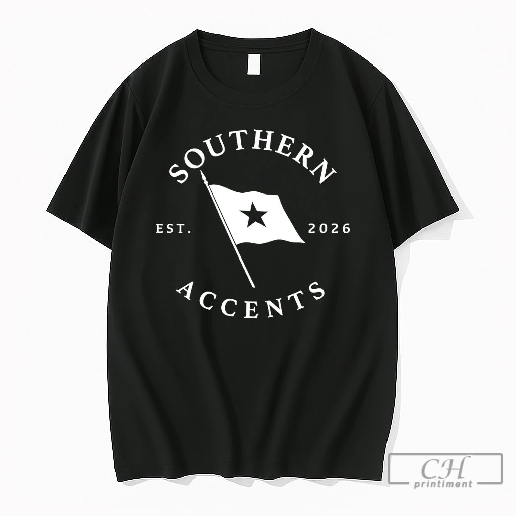 Premium Home Decor Southern Accents Est 2026 Flag Star Nautical Accessory Branded T Shirts Sweater