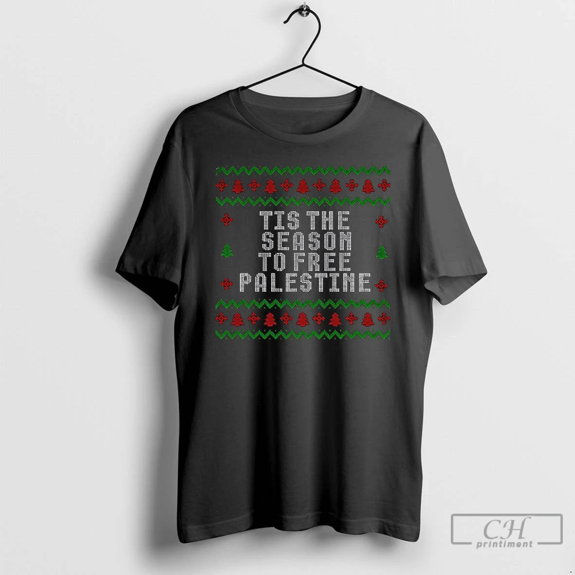 Premium Human Rights Tis The Season To Free Free Palestine Christmas T-Shirts, Hoodie, Sweatshirt | PrintMintTees.com