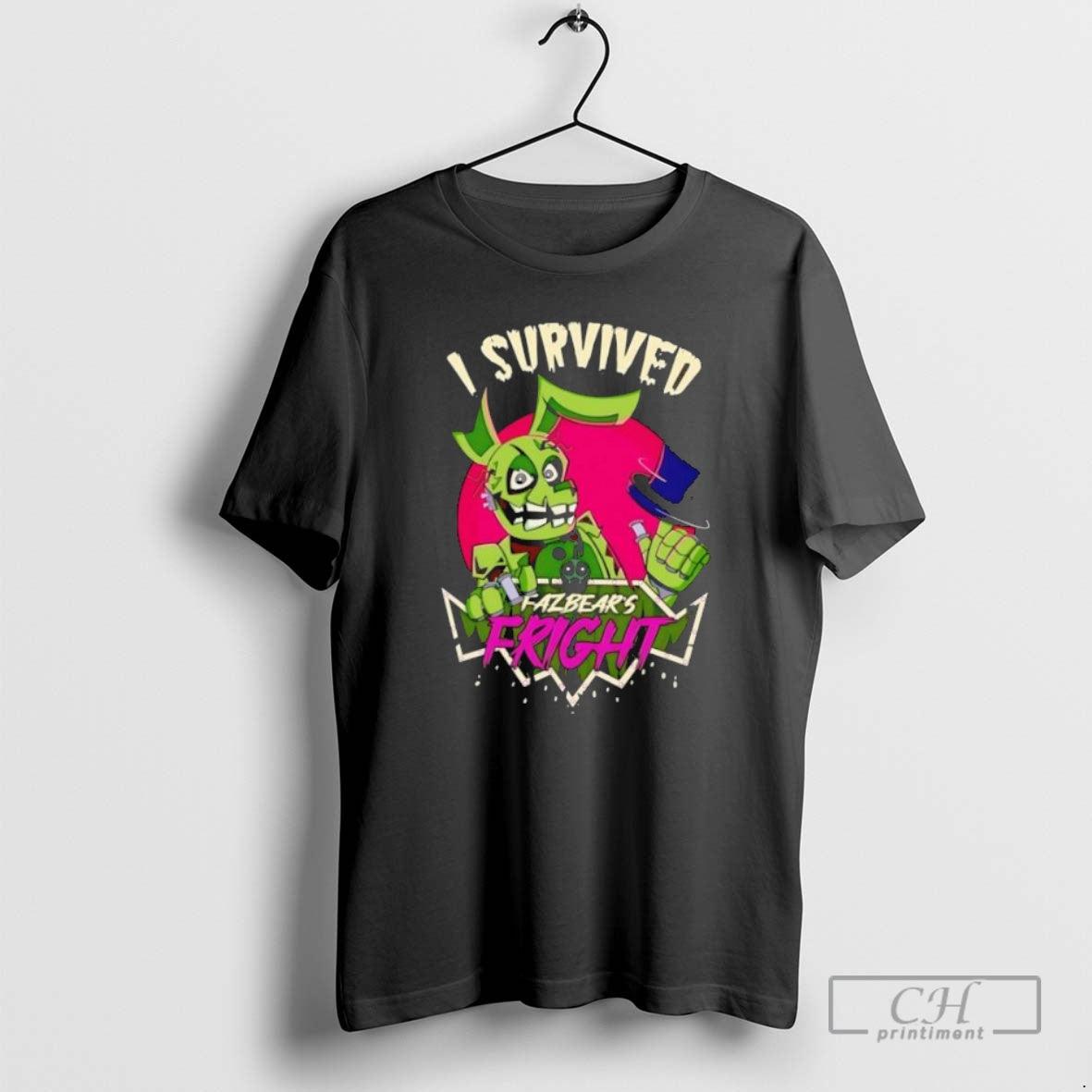 Premium I Survived Fazbears Fright Five Nights At Freddys Shirt Sweater Hoodie, Sweatshirt | PrintMintTees.com