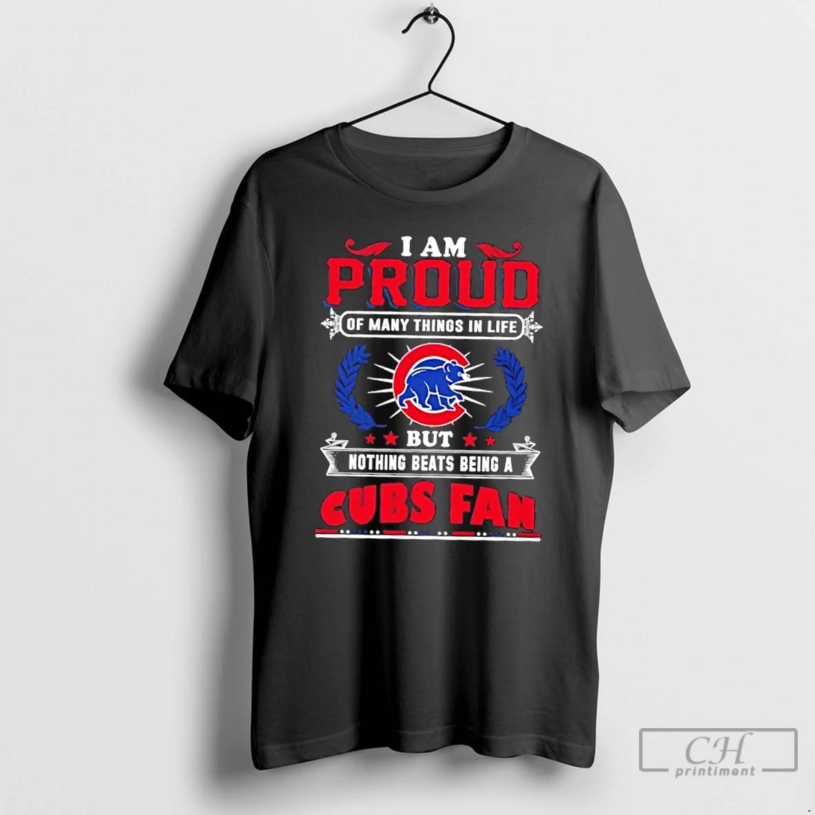 Premium I Am Proud Of Many Things In Life But Nothing Beats Being A Chicago T-Shirts, Hoodie, Sweatshirt | PrintMintTees.com