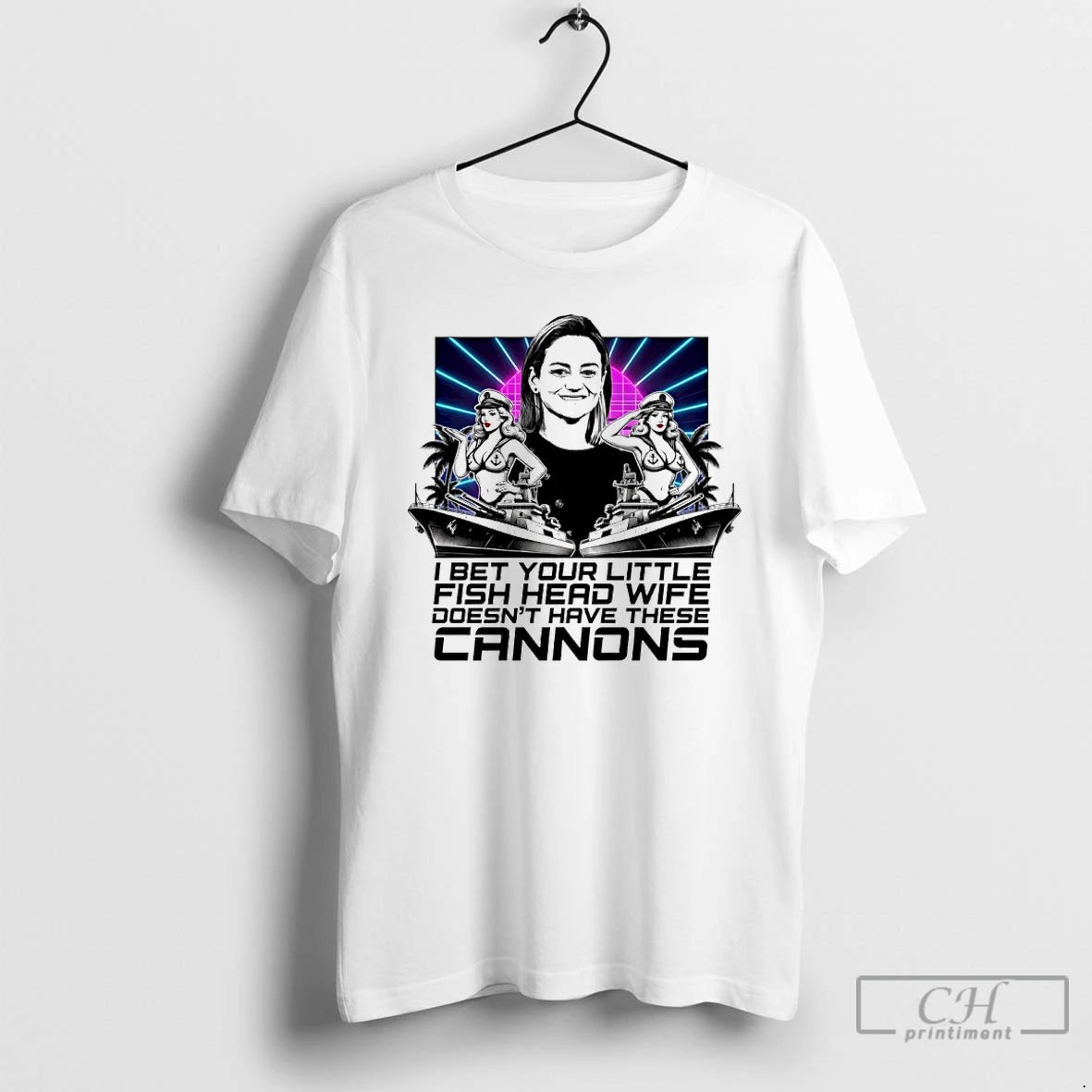 Premium I Bet Your Little Fish Head Wife Doesnt Have These Cannons T Shirts Sweater