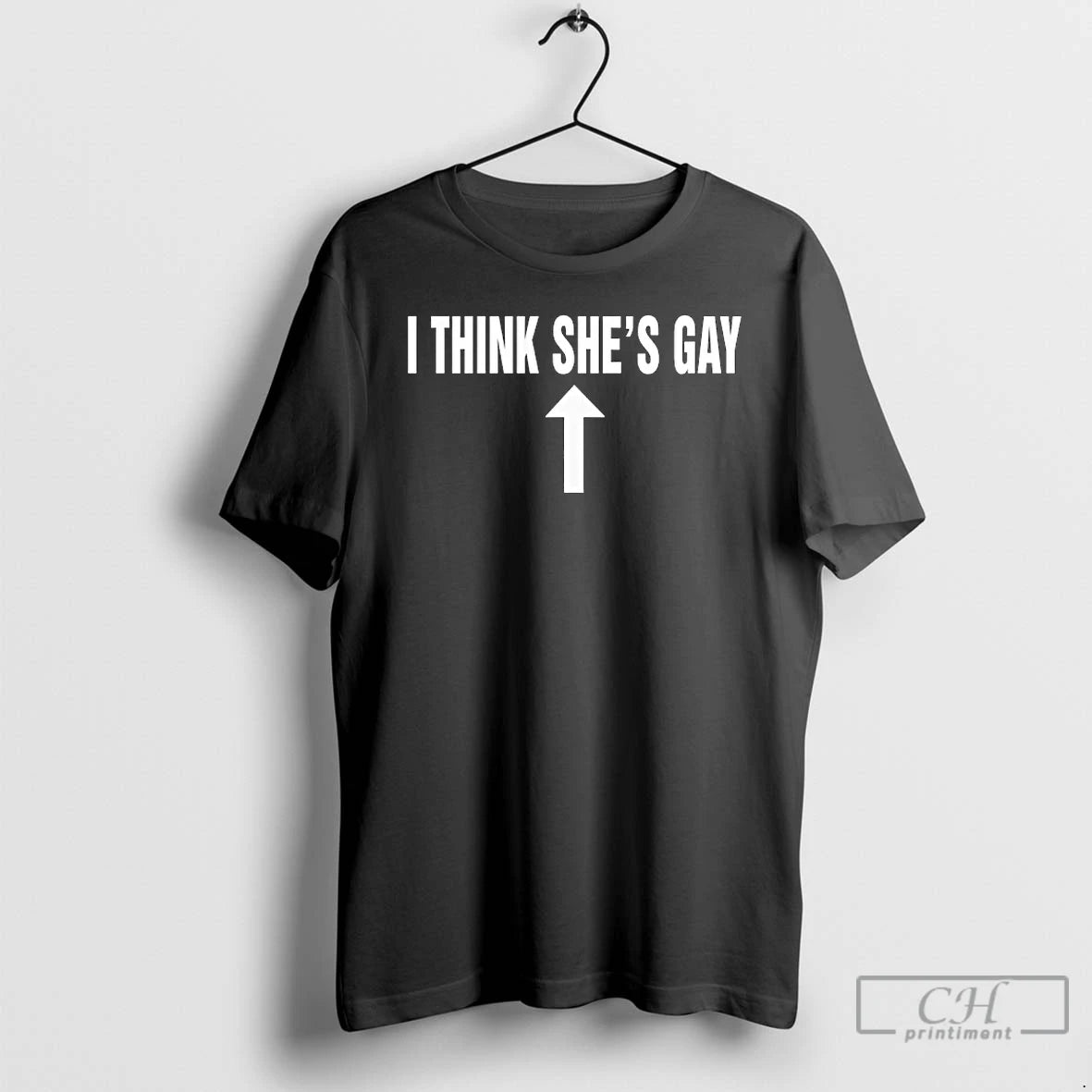 Premium I Think Shes Gay Arrow Top