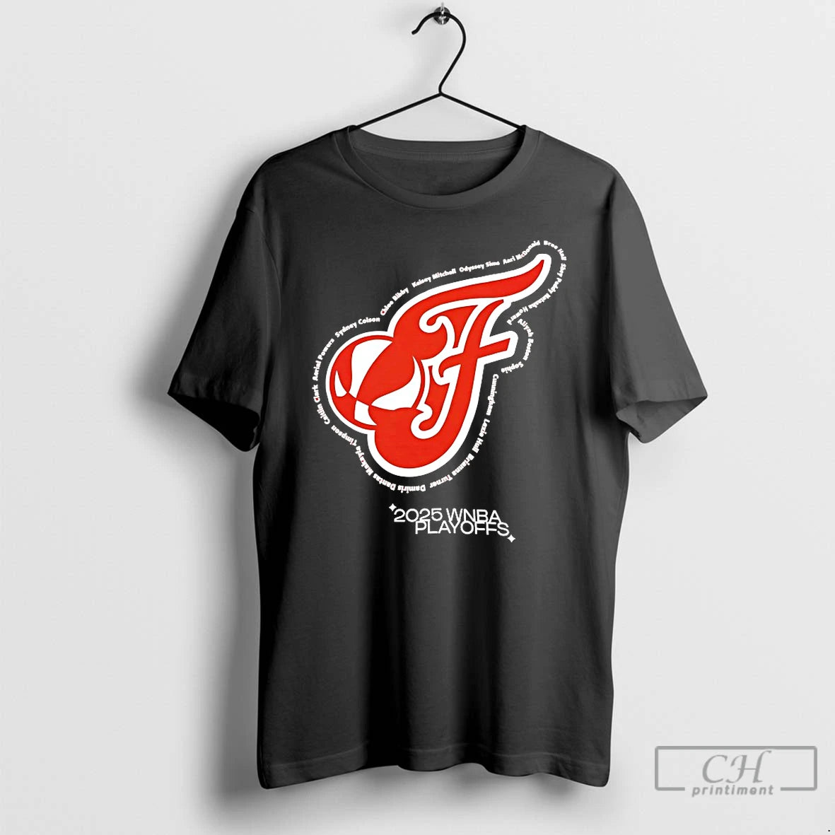 Premium Indiana Fever 2025 Wnba Playoffs Name Players T-Shirts, Hoodie, Sweatshirt | PrintMintTees.com