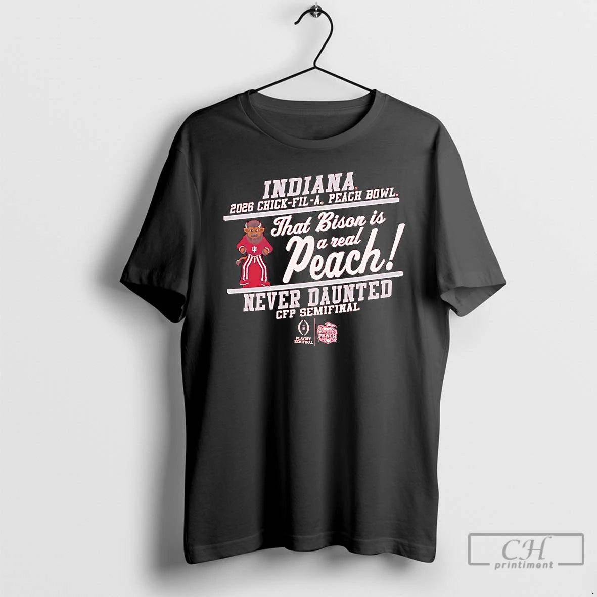 Premium Indiana Football 2026 Rose Bowl Champions Final Score That Bison Is A Read Peach T-Shirts, Hoodie, Sweatshirt