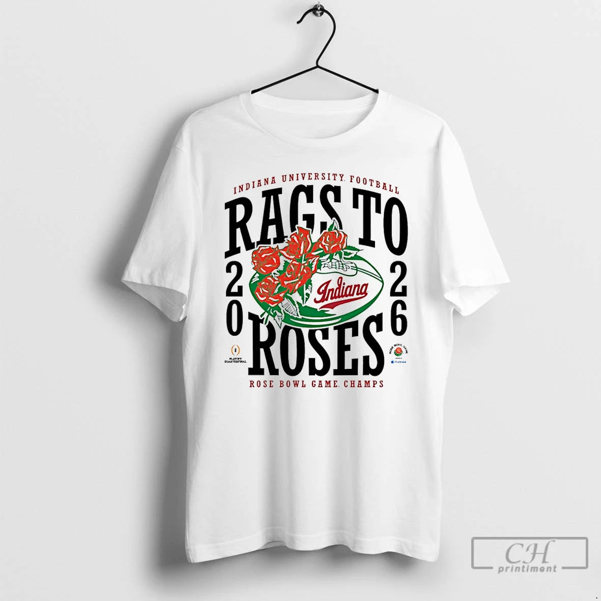Indiana Rags Roses 2026 Rose Bowl Champions T-Shirts, Hoodie, Sweatshirt
