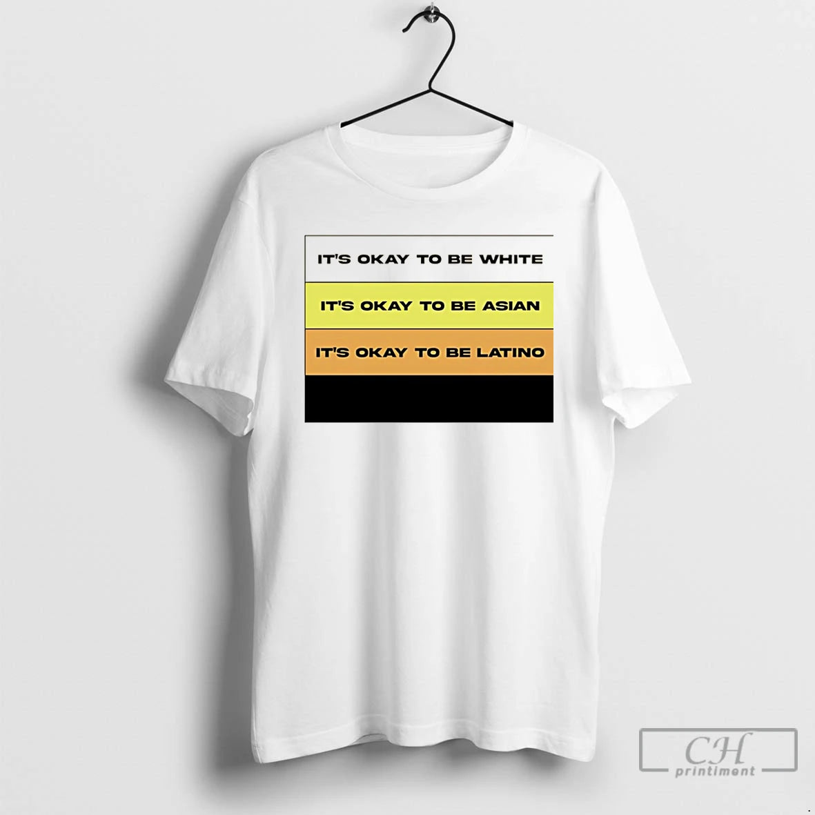 Premium Its Okay To Be White Asian And Latino Christmas T-Shirts, Hoodie, Sweatshirt | PrintMintTees.com