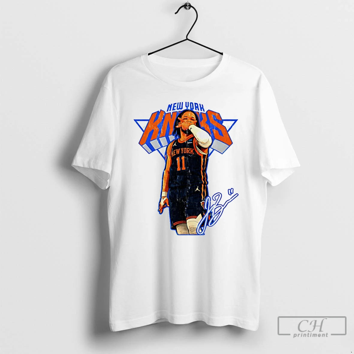 Premium Jalen Brunson New York Knicks Basketball Finals 2026 Signature