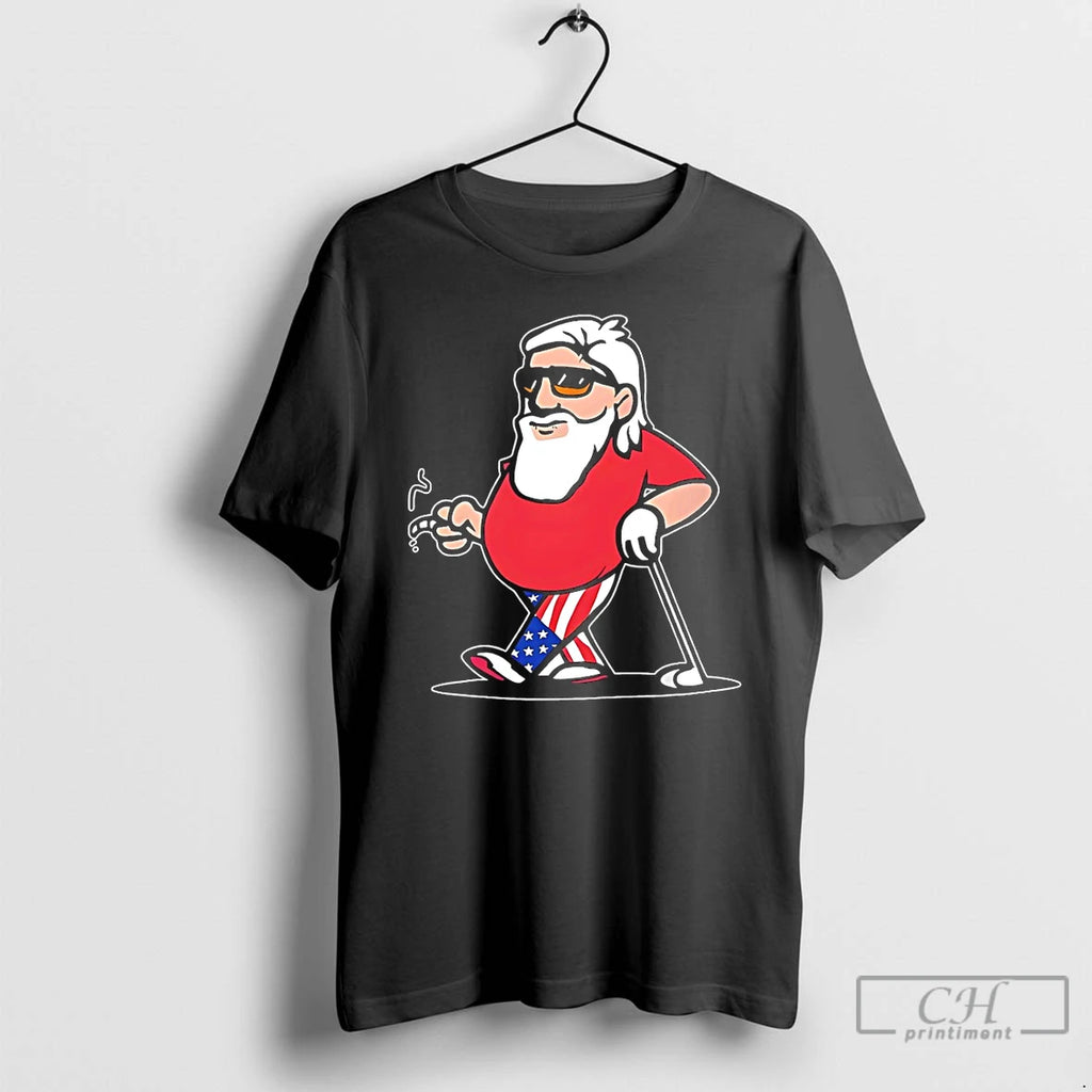 Premium John Daly Cartoon Grip It And Rip It Golf Work From Home T Shirts