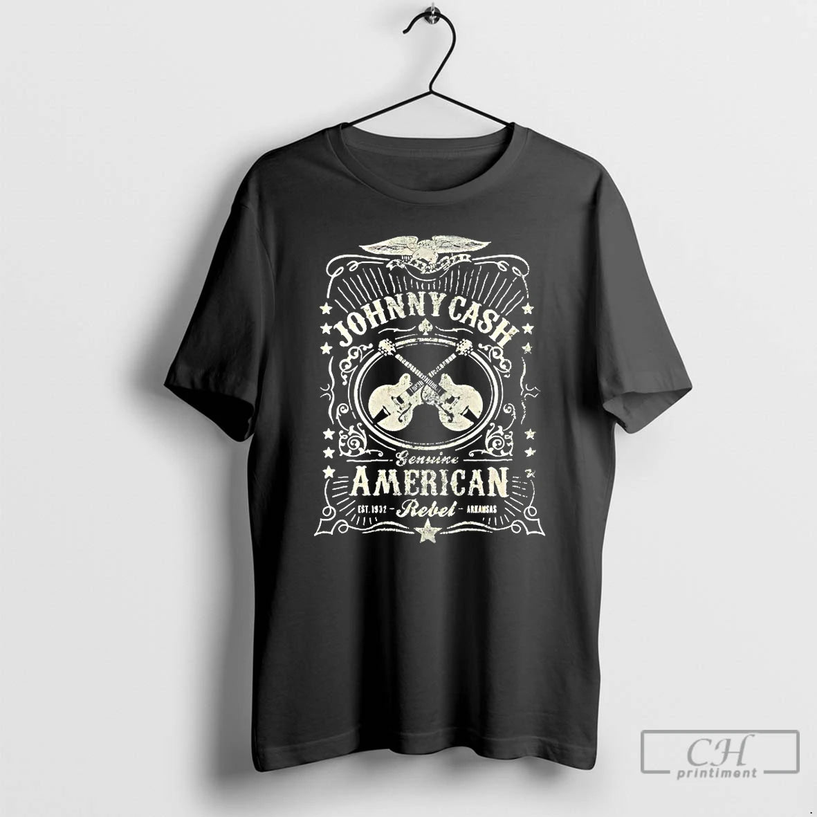 Premium Johnny Cash Genuine American Rebel T-Shirts, Hoodie, Sweatshirt | PrintMintTees.com
