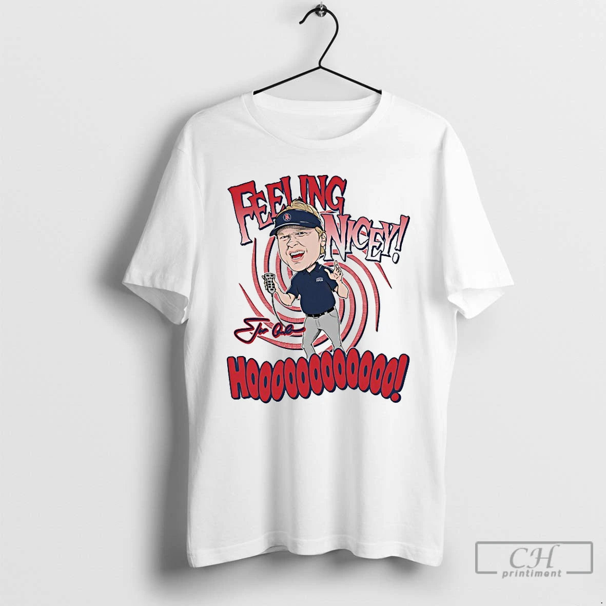 Premium Jon Gruden Feelin Nicey Hooo T-Shirts, Hoodie, Sweatshirt | PrintMintTees.com