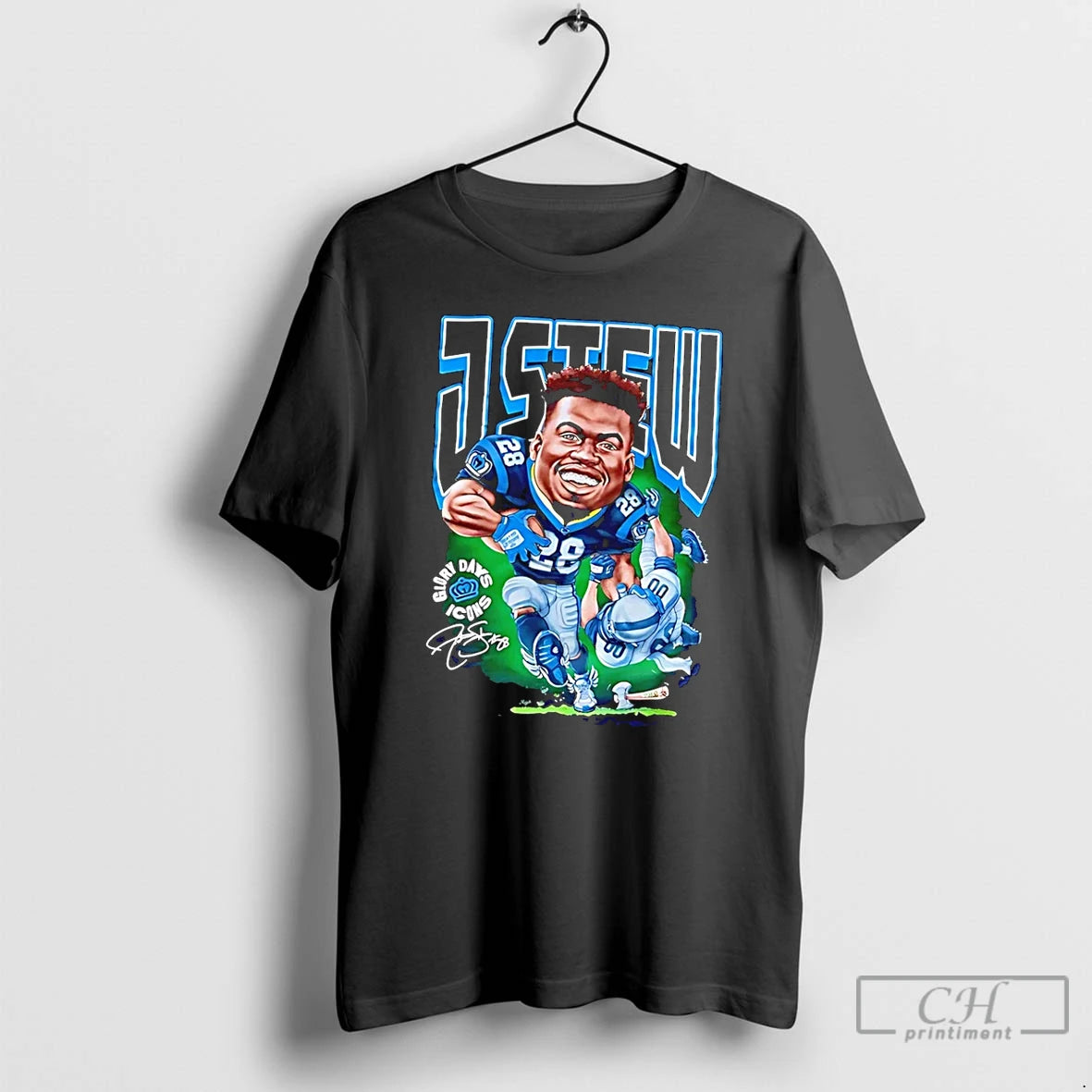 Premium Jonathan Stewart X Glory Days Icons Caricature T-Shirts, Hoodie, Sweatshirt | PrintMintTees.com