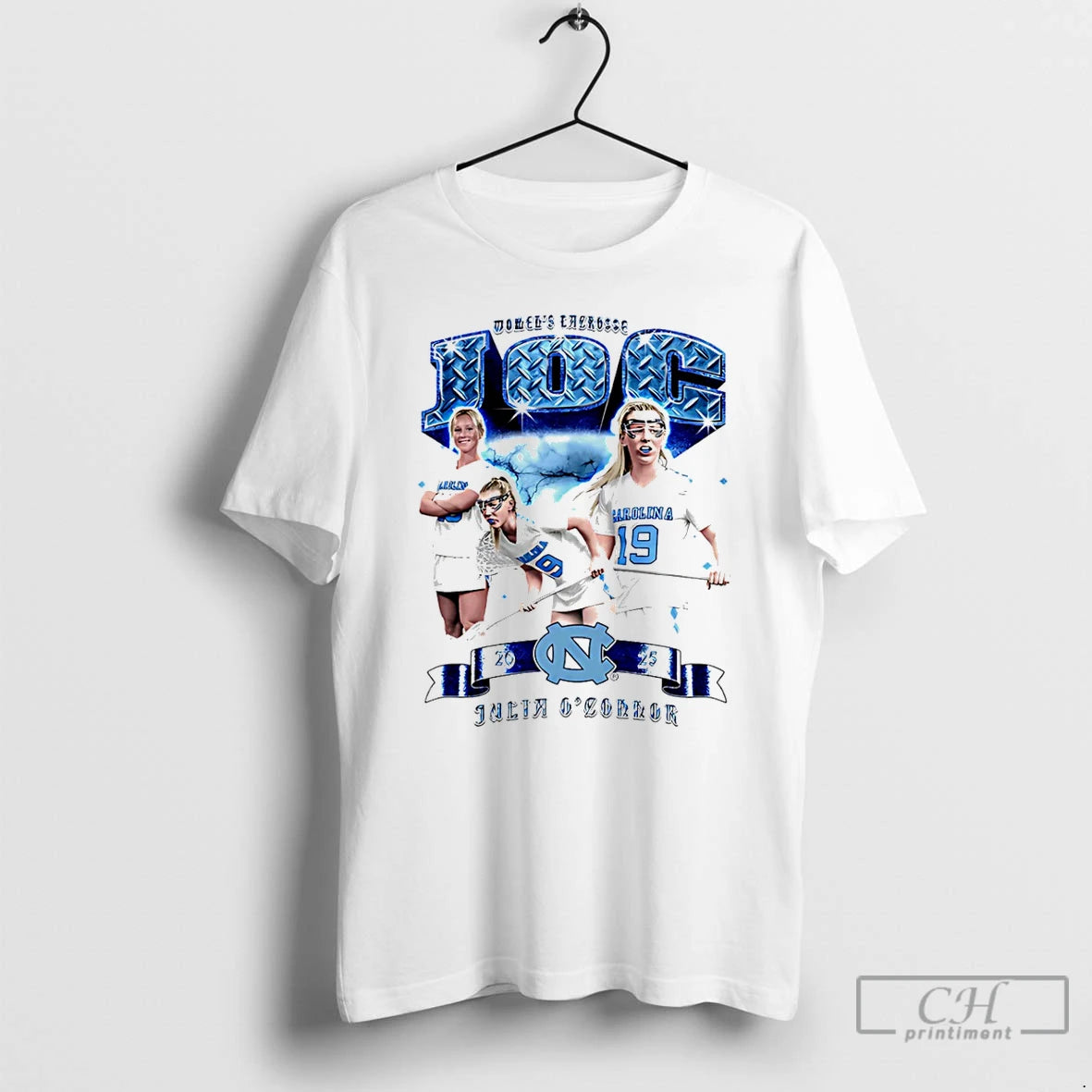 Premium Julia Oconnor North Carolina Lacrosse Graphic T-Shirts, Hoodie, Sweatshirt | PrintMintTees.com