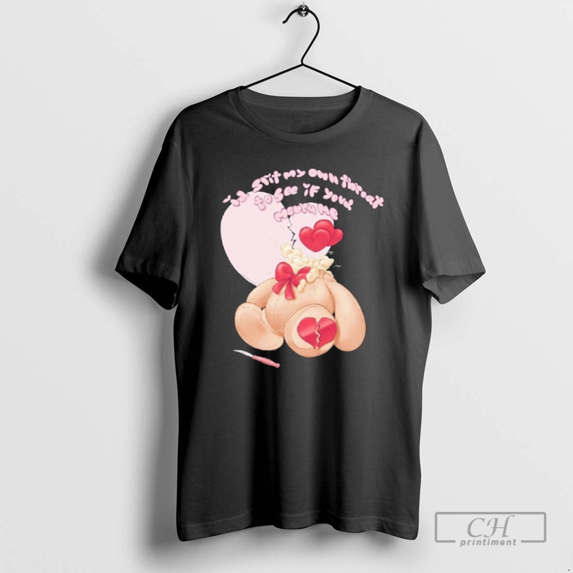 Premium Julia Wolf Id Slit My Own Threat To See If Your Mouru Me Teddy T-Shirts, Hoodie, Sweatshirt | PrintMintTees.com