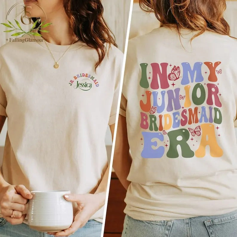 Premium Junior Bridesmaid Era Shirt, Flower Girl Era Tee, Bridesmaid Proposal, Junior Bridesmaid Sweatshirt, Bridesmaid...