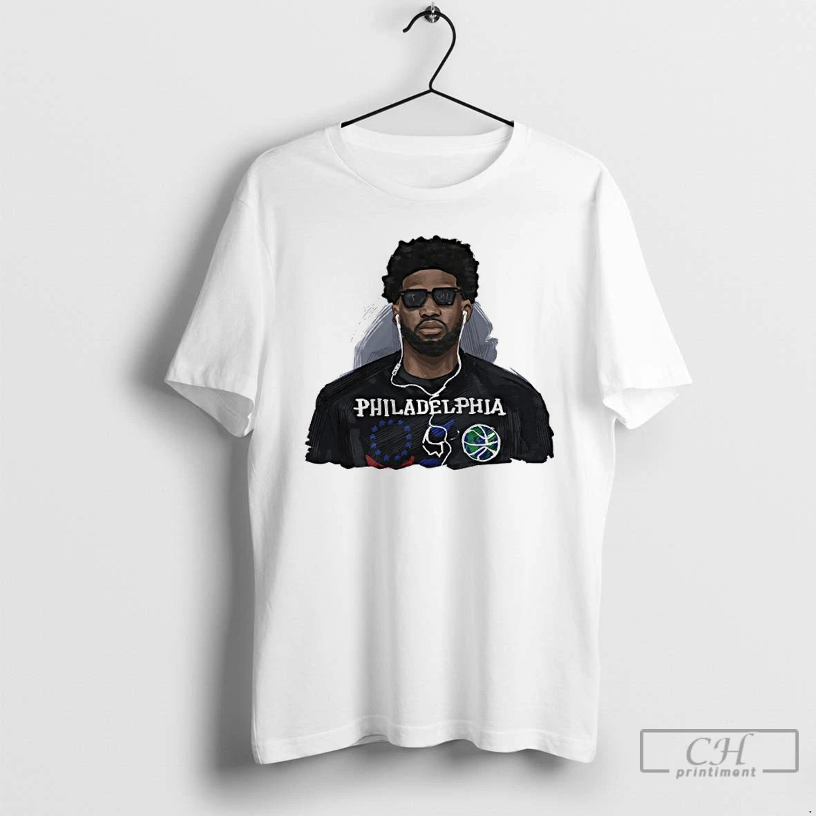 Premium Justin Edwards Philadelphia 76ers Player Art