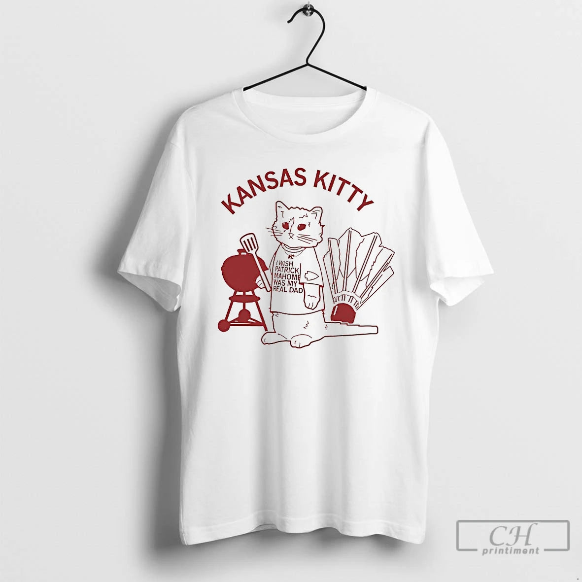 Kansas Kitty I Wish Patrick Mahomes Was My Real Dad T-Shirts, Hoodie, Sweatshirt