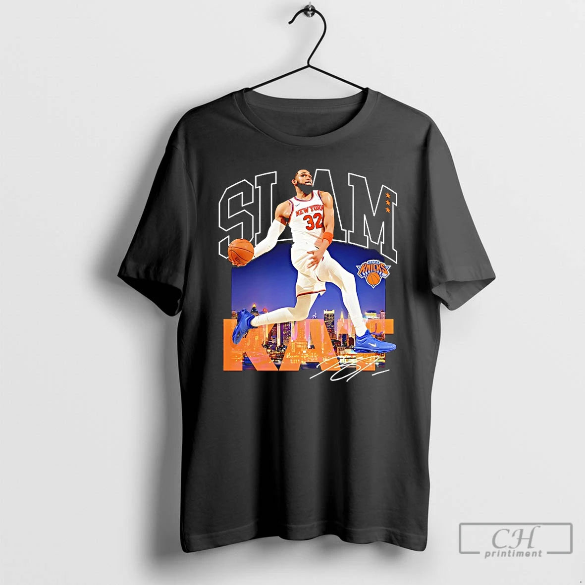 Premium Karl Anthony Towns New York Knicks Basketball Slam Signature 2026