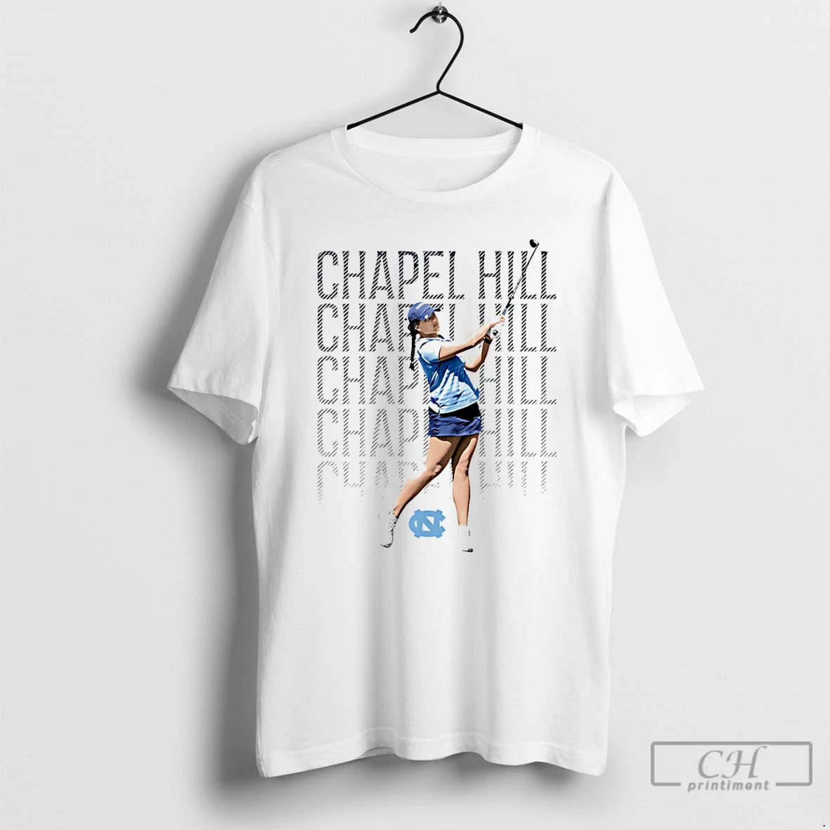 Premium Katie Vu Chapel Hill Unc Illustrated T-Shirts, Hoodie, Sweatshirt | PrintMintTees.com