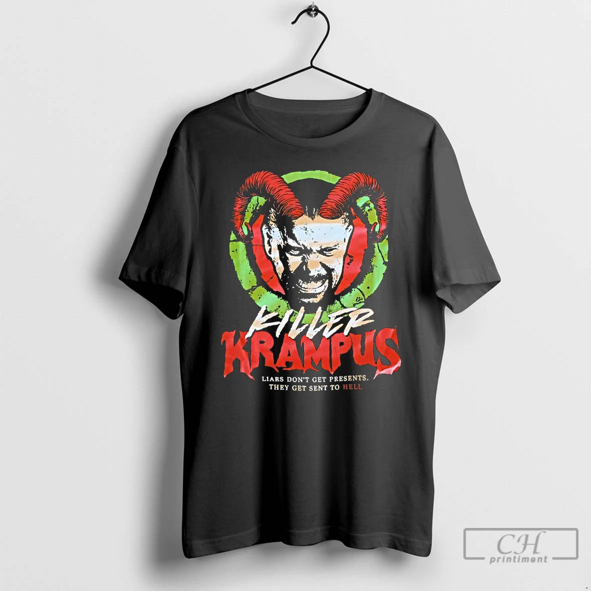 Killer Krampus Liars Dont Get Presents They Get Sent Hell T-Shirts, Hoodie, Sweatshirt