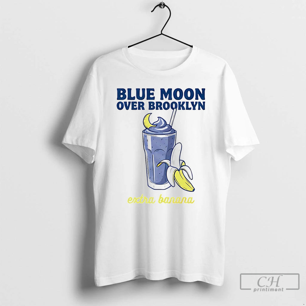 Premium Kip And Scott Blue Moon Over Brooklyn T-Shirts, Hoodie, Sweatshirt | PrintMintTees.com