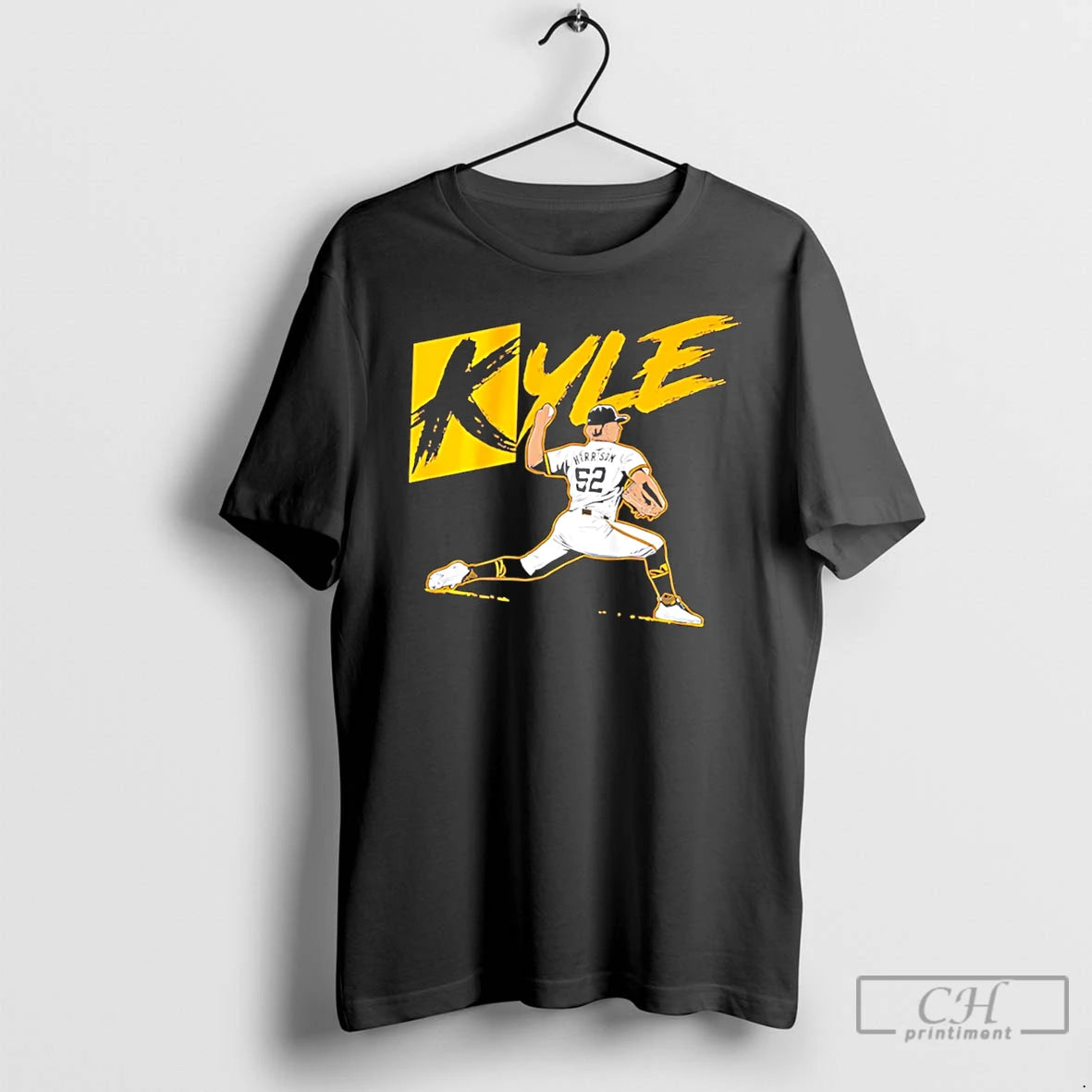 Premium Kyle Harrison Milwaukee Brewers K Sign Tee