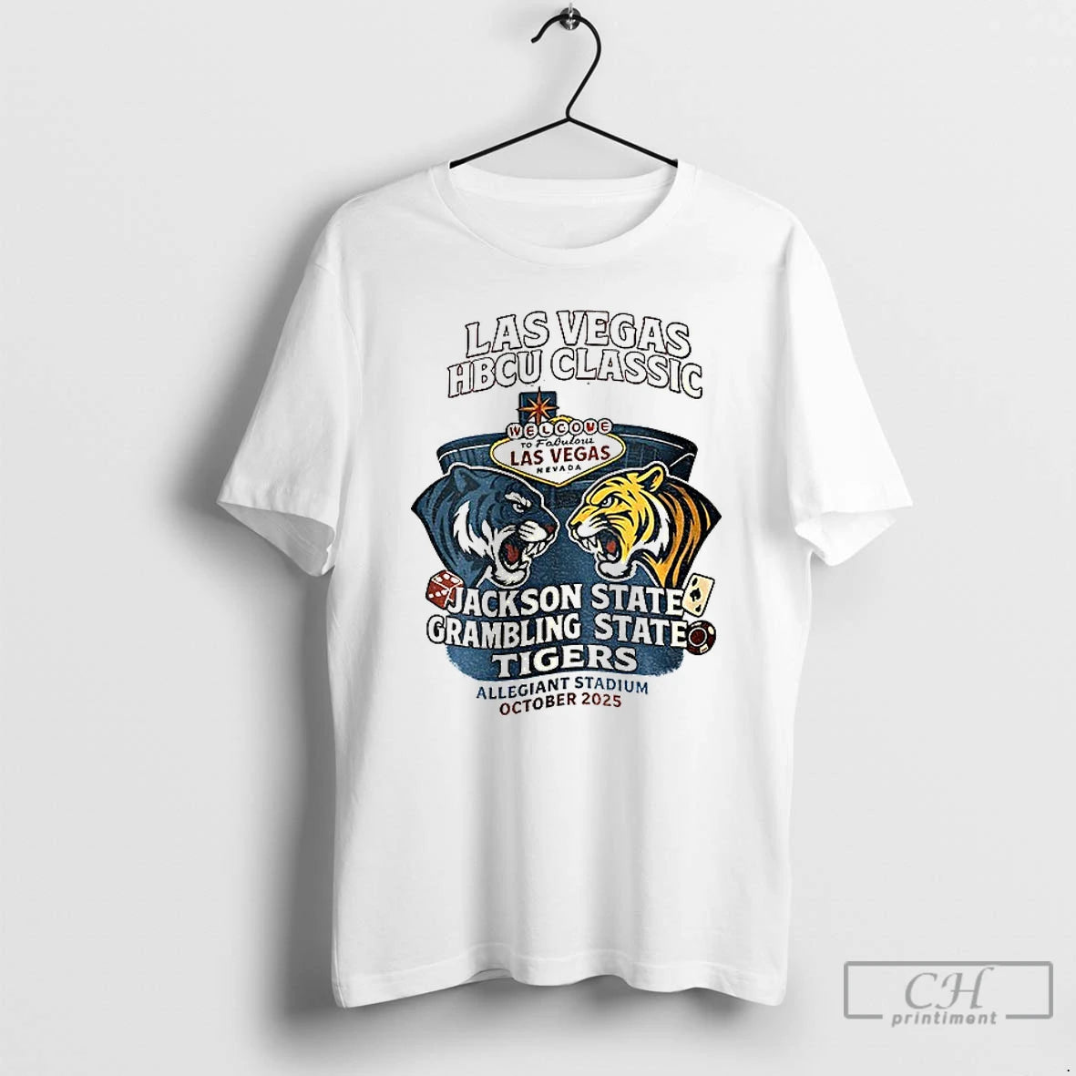 Premium Las Vegas Hbcu Classic Jsu Vs Grambling Allegiant Stadium October 2025 T Shirts Sweater Hoodie, Sweatshirt