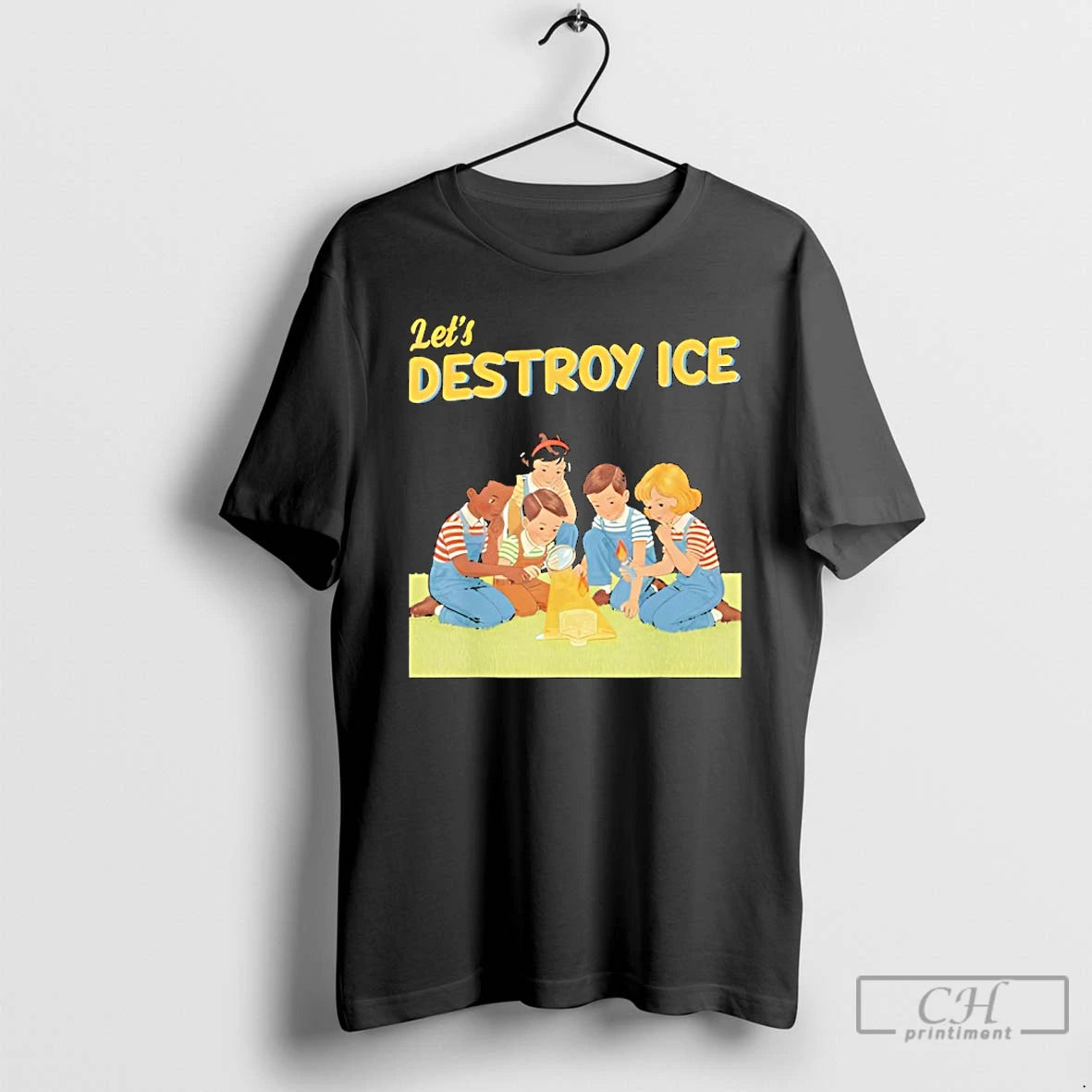 Lets Destroy Some Ice Funny Chinga La Migra Protest T-Shirts, Hoodie, Sweatshirt