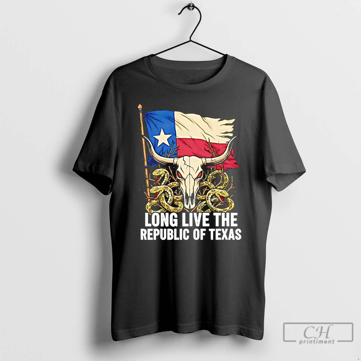 Long Live Republic Texas Bull Head T-Shirts, Hoodie, Sweatshirt