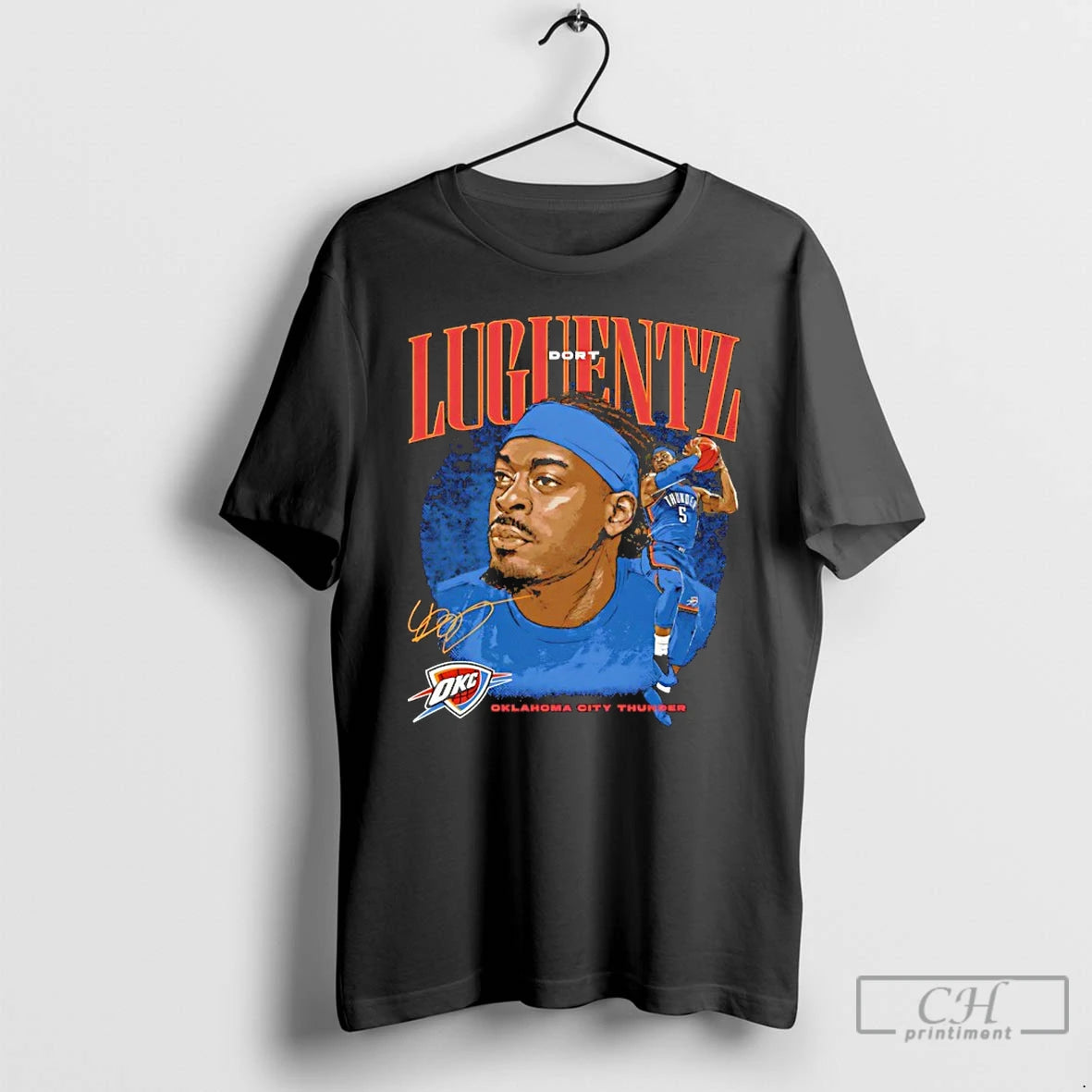 Premium Luguentz Dort Dual Graphic Oklahoma City Thunder