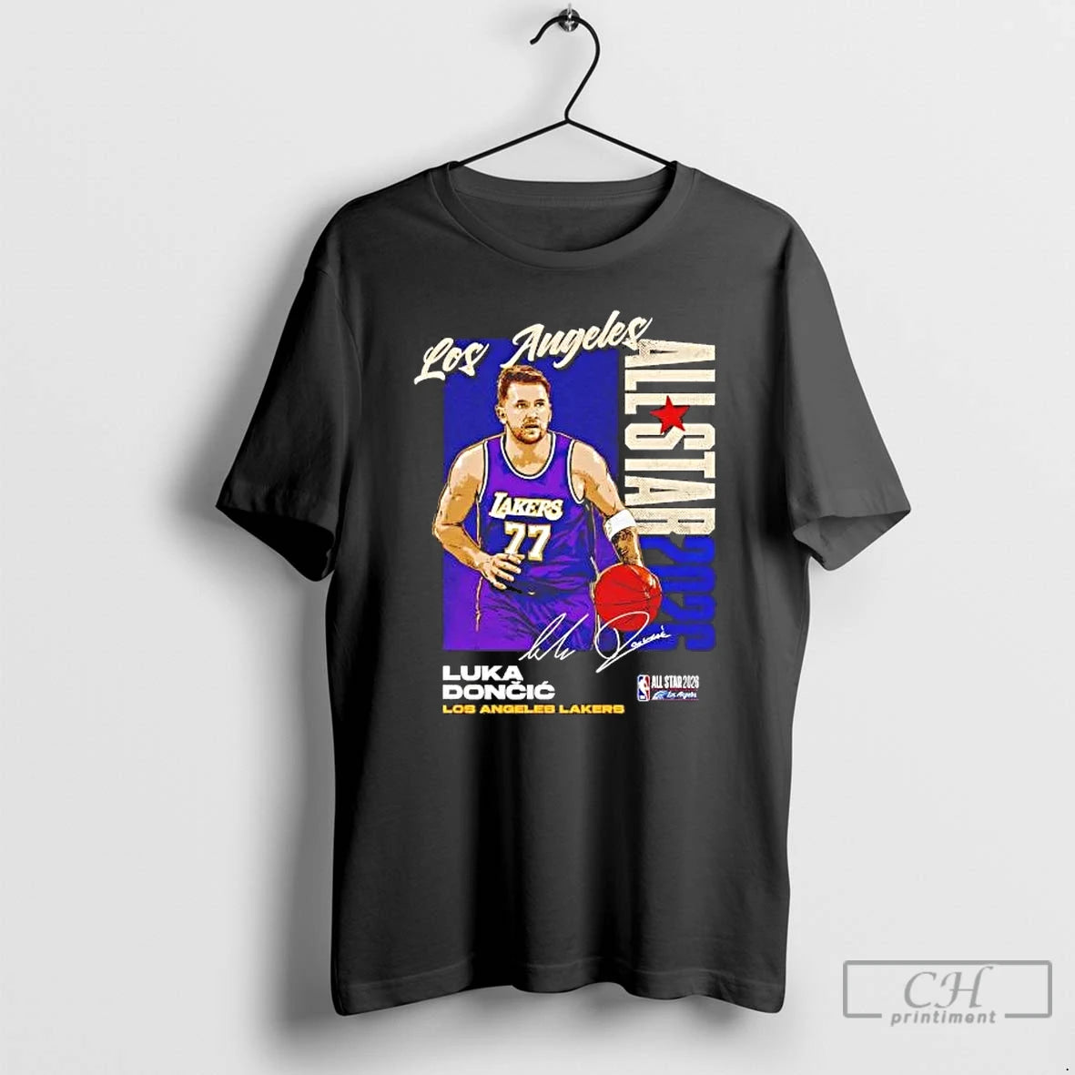 Premium Luka Doncic 2026 Nba All Star Signature Los Angeles Lakers Tee T Shirts Sweater Hoodie, Sweatshirt