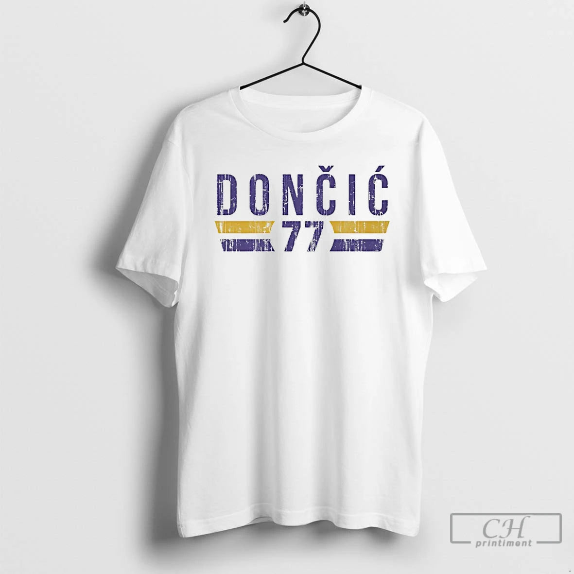 Premium Luka Doncic 77 Los Angeles Lakers Basketball Name And Number T-Shirts, Hoodie, Sweatshirt | PrintMintTees.com