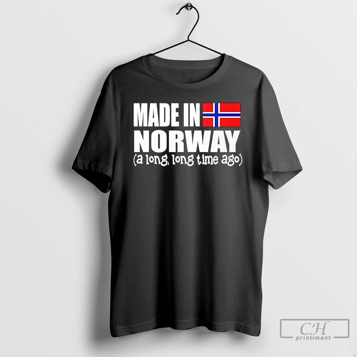 Premium Made In Norway A Long Time Ago Flag T-Shirts, Hoodie, Sweatshirt | PrintMintTees.com