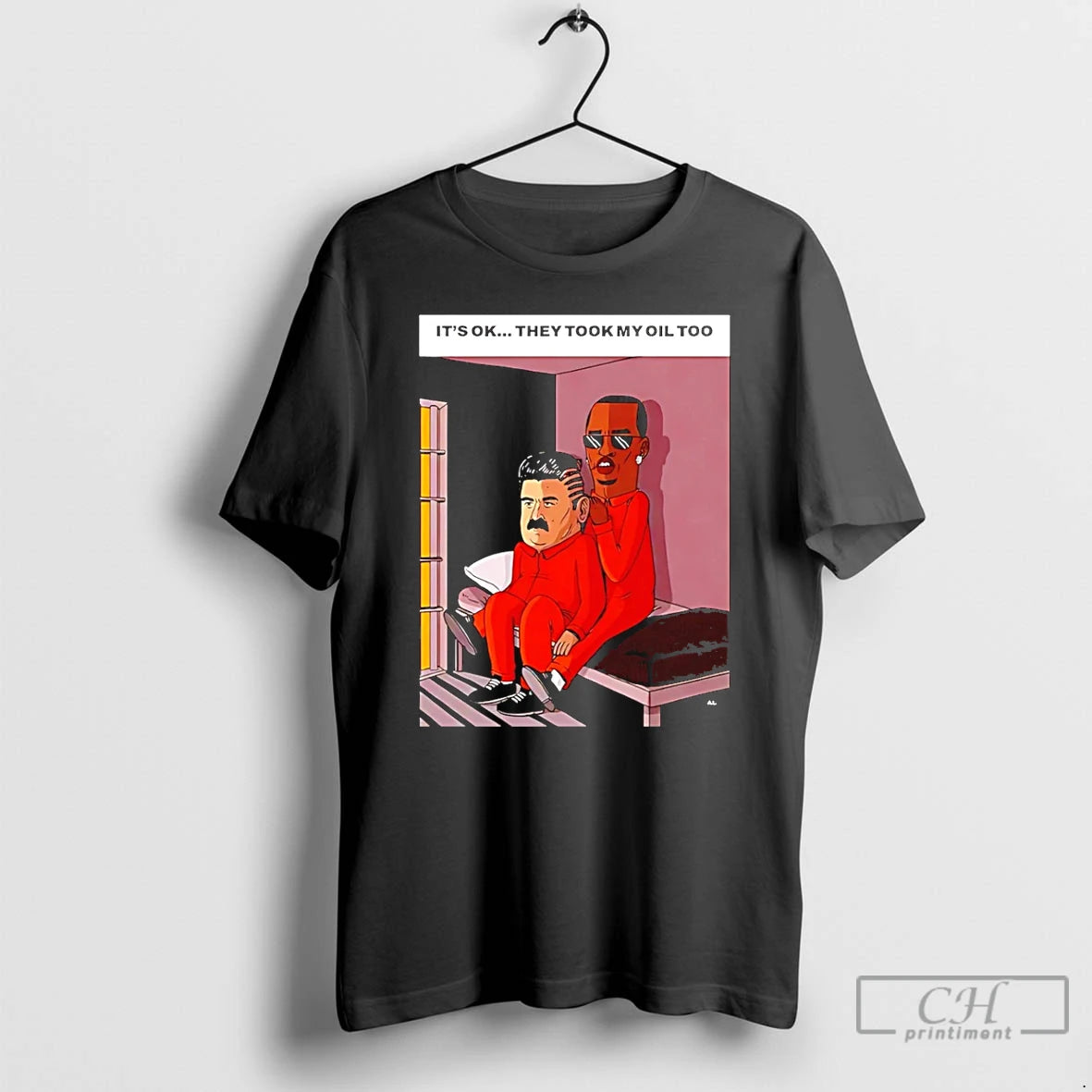 Premium Maduro Diddy Its Ok They Took My Oil Too T-Shirts, Hoodie, Sweatshirt | PrintMintTees.com