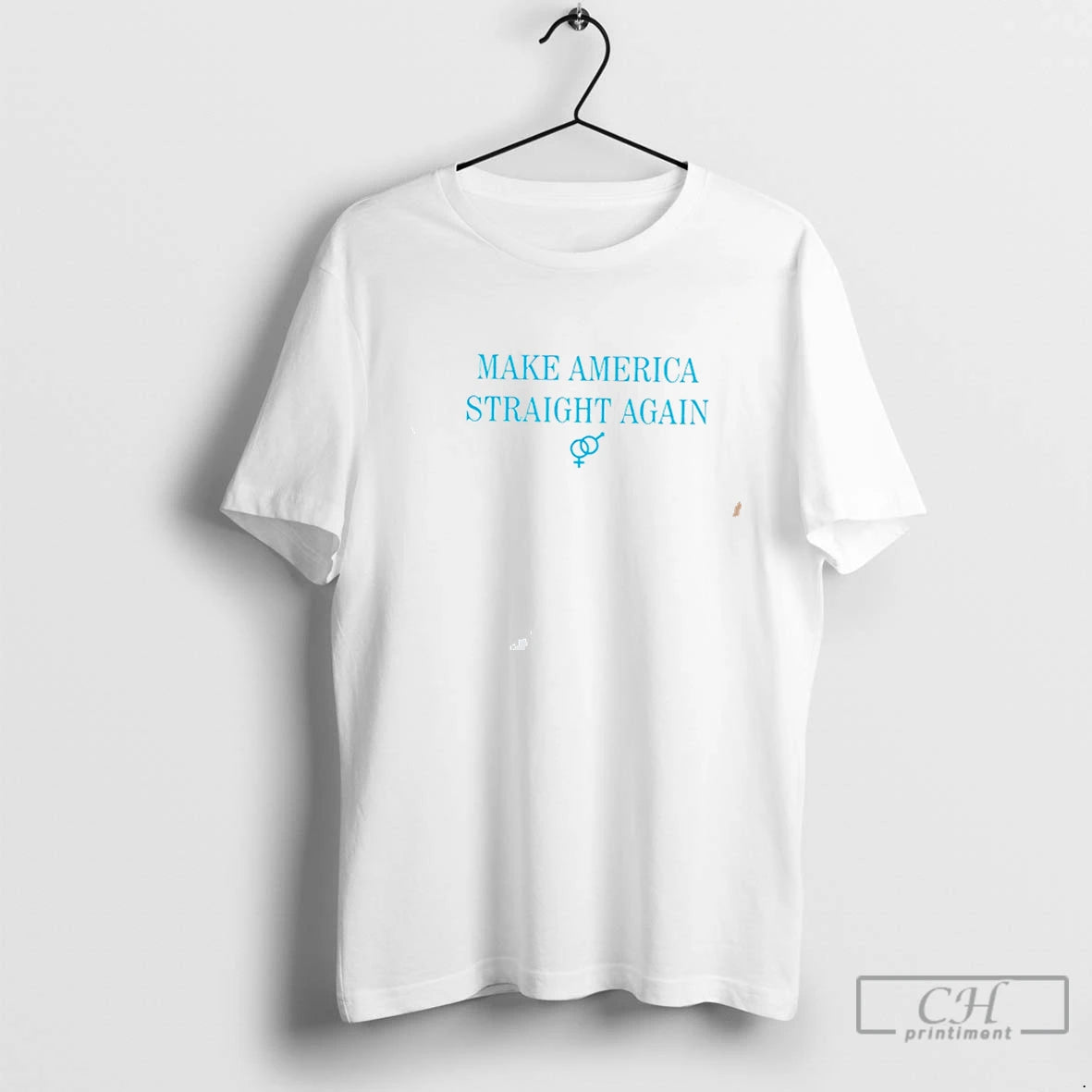 Premium Make America Straight Again Tee