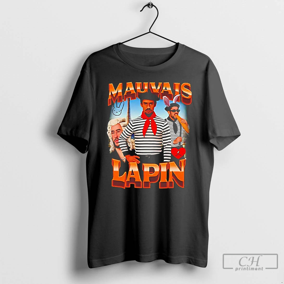 Premium Mauvais Lapin Bad Bunny T-Shirts, Hoodie, Sweatshirt | PrintMintTees.com