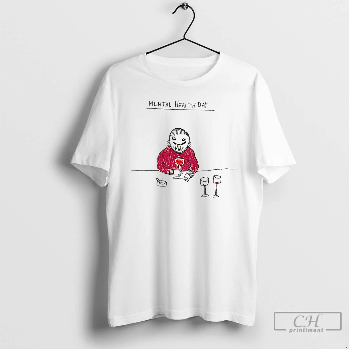 Premium Mental Health Day Paint T-Shirts, Hoodie, Sweatshirt | PrintMintTees.com