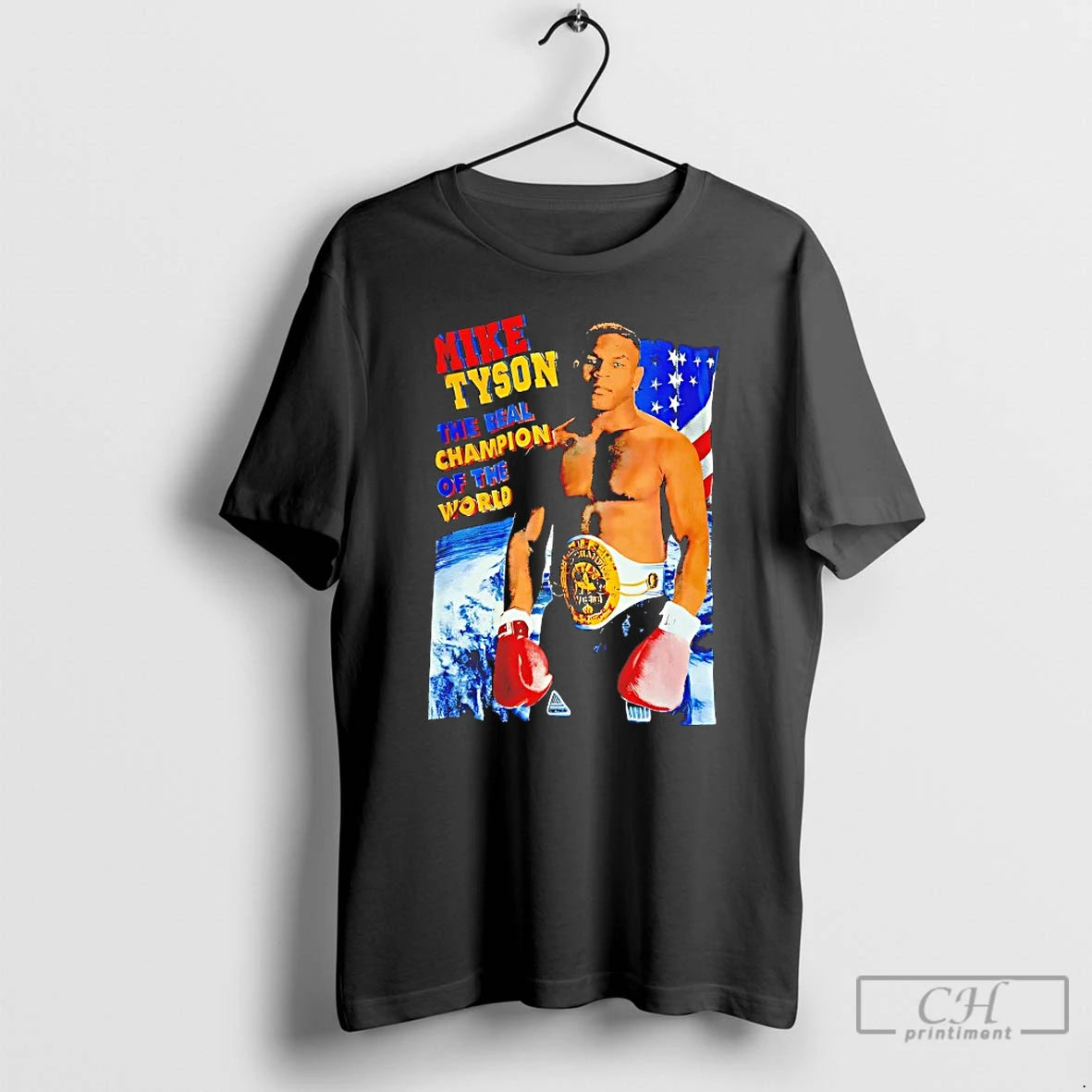 Premium Mike Tyson The Real Champion Of The World Vintage T-Shirts, Hoodie, Sweatshirt | PrintMintTees.com