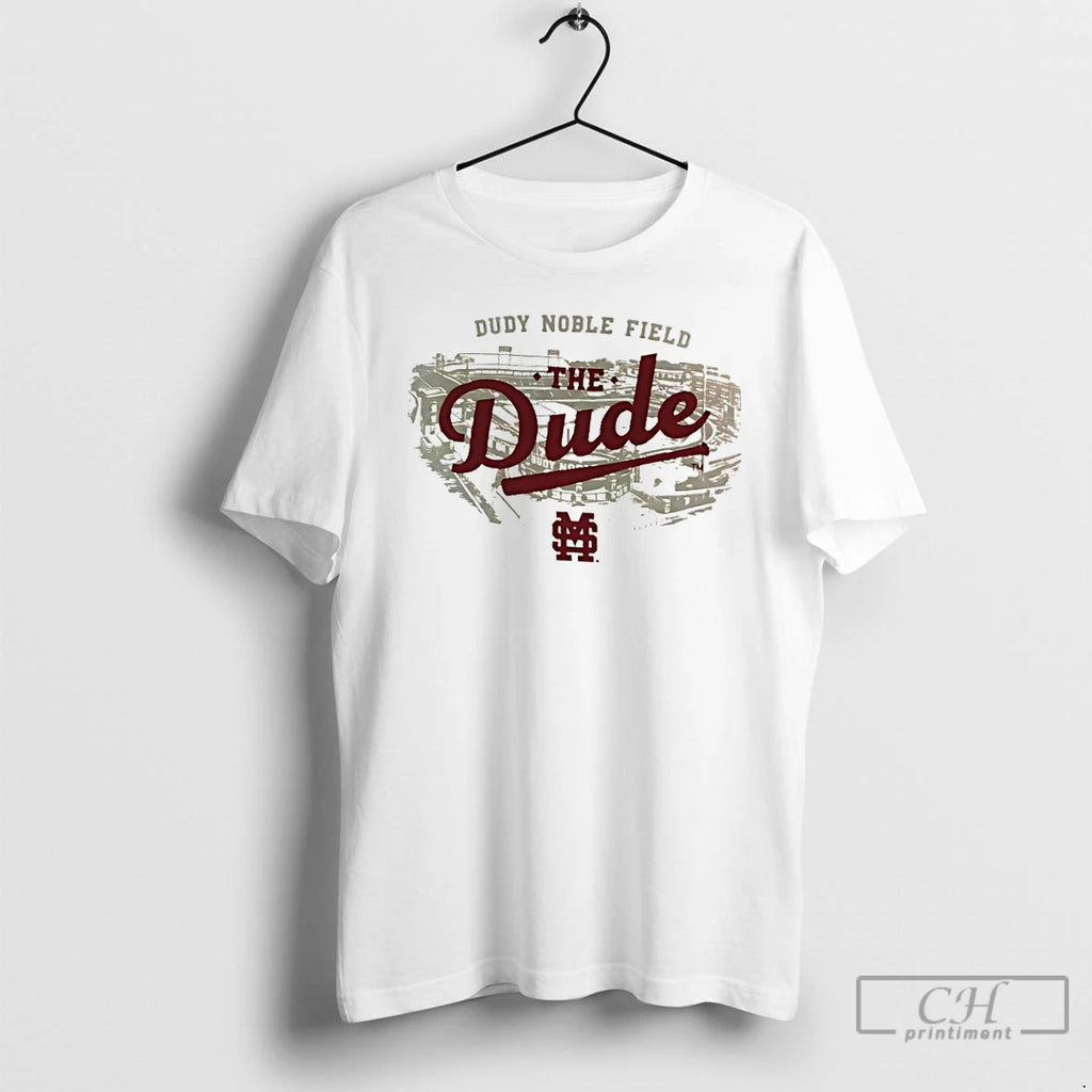 Premium Mississippi State Bulldogs Dudy Noble Field The Dude Mascot Logo
