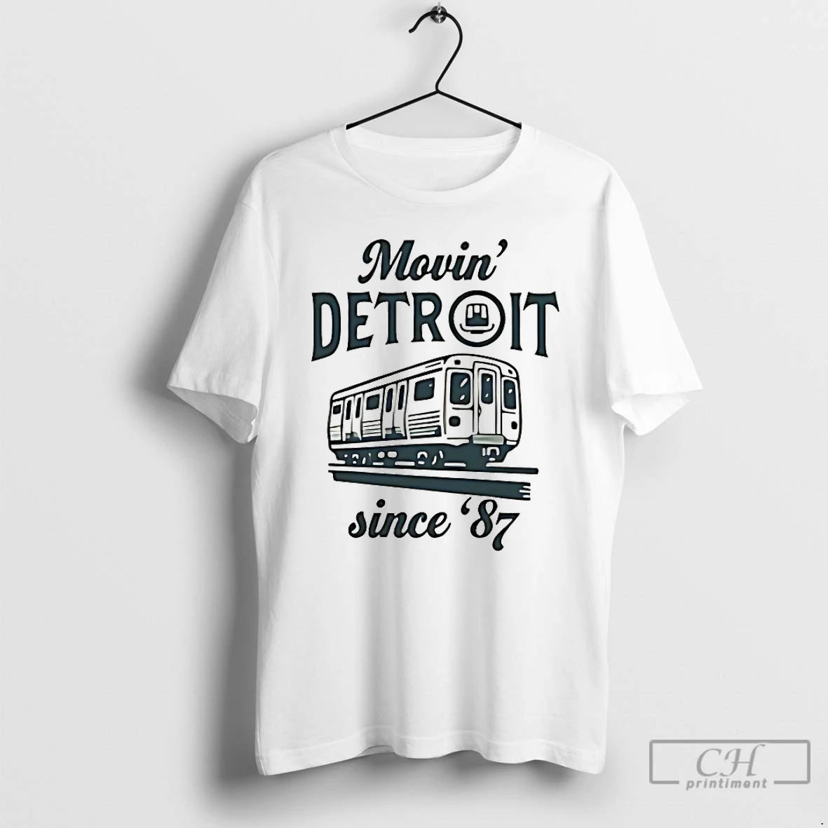 Premium Movin Detroit Since 87 T-Shirts, Hoodie, Sweatshirt | PrintMintTees.com