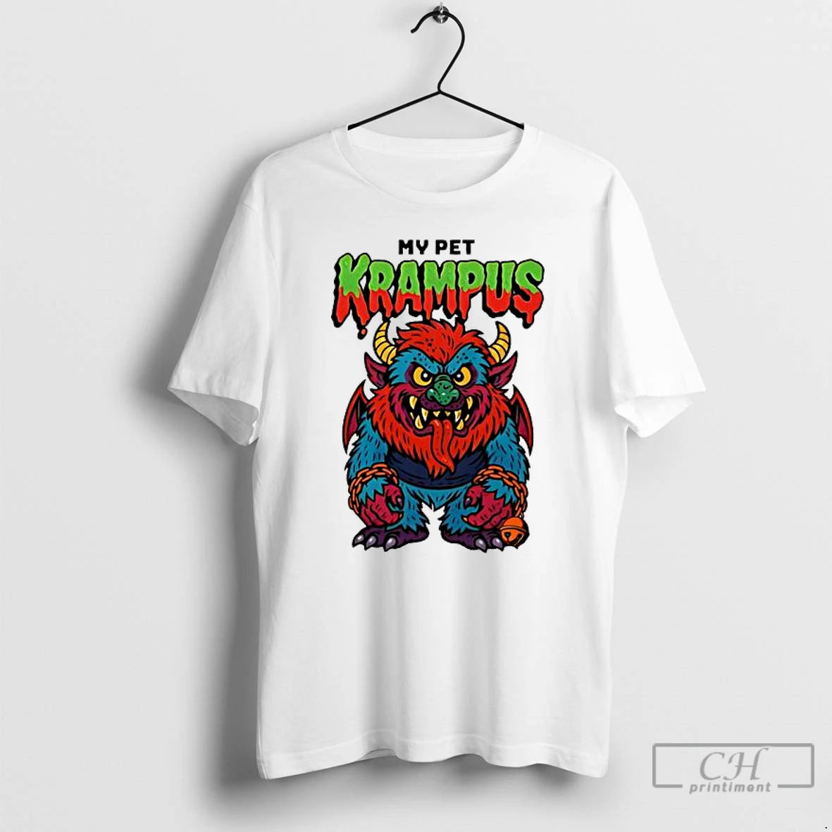 Premium My Pet Krampus Monster Trends Stylish T-Shirts, Hoodie, Sweatshirt | PrintMintTees.com