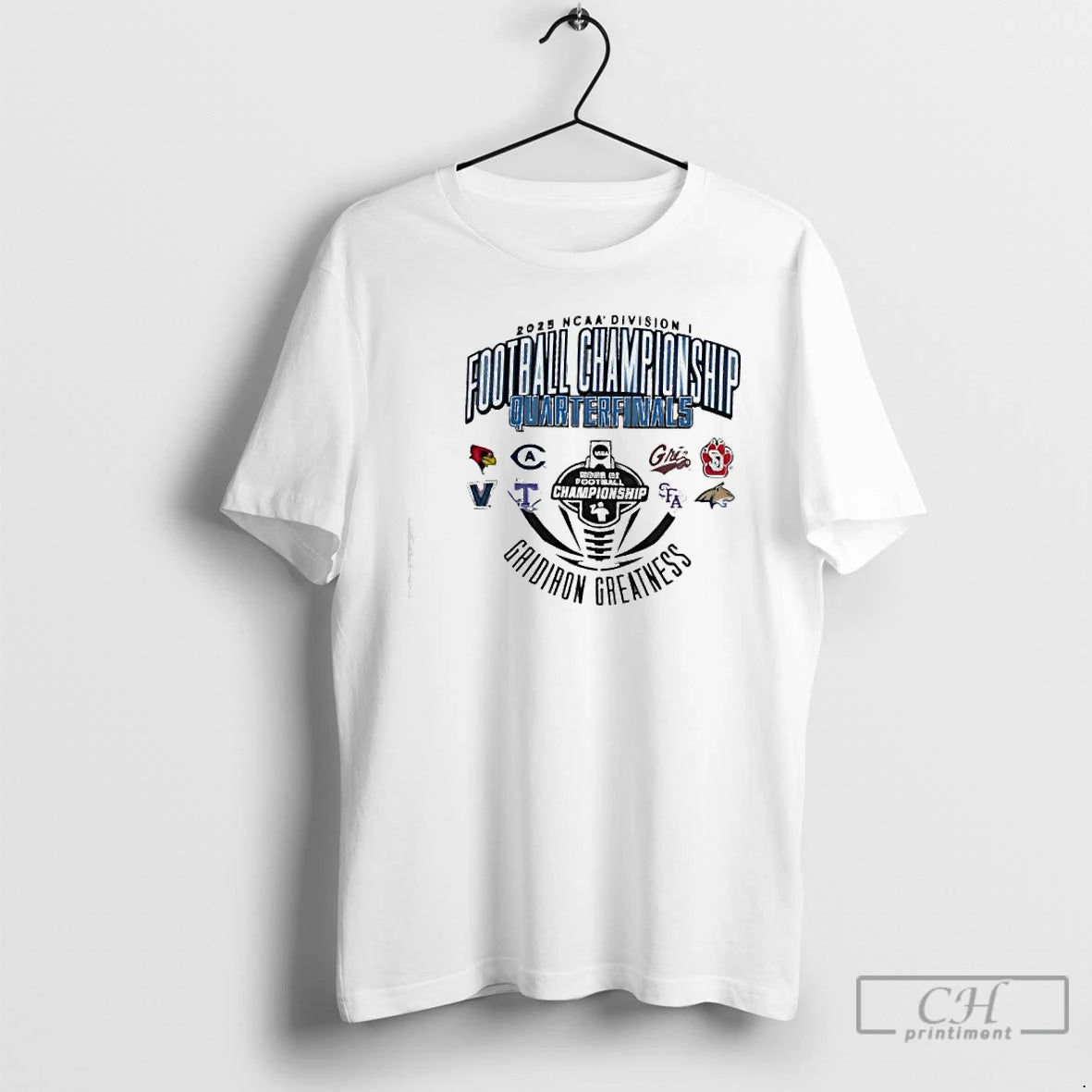Premium Ncaa R3 Football Quarterfinals Ball Below Logos T-Shirts, Hoodie, Sweatshirt | PrintMintTees.com