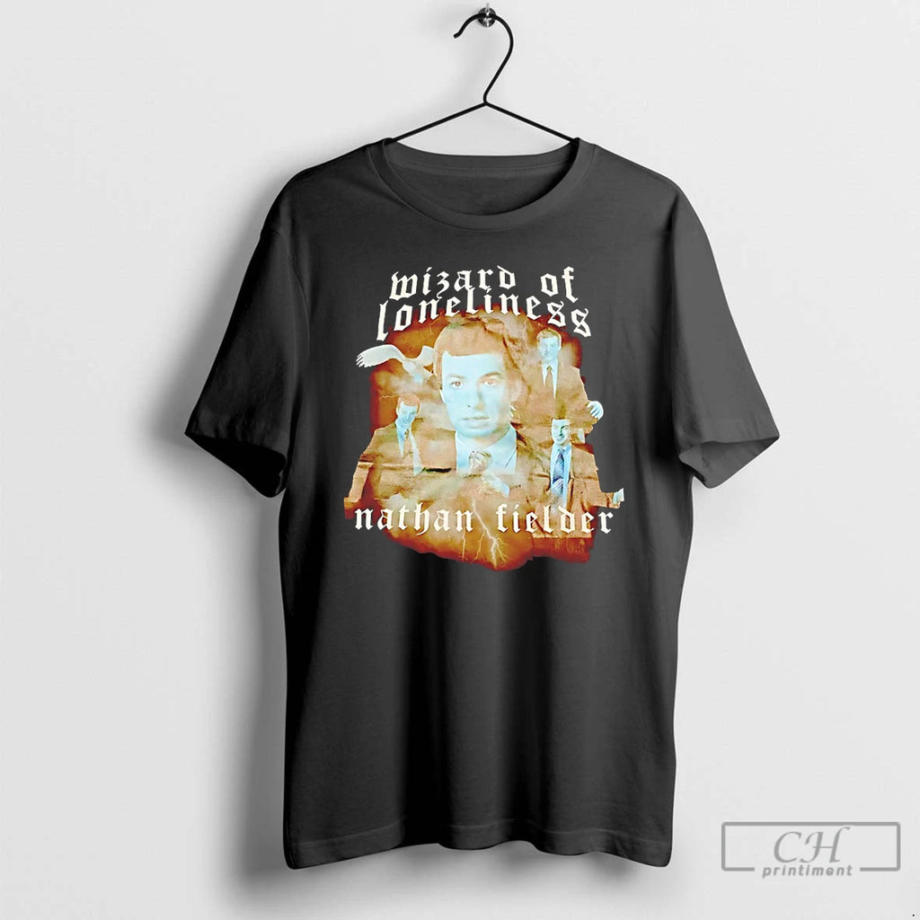 Premium Nathan Fielder Wizard Of Loneliness Nathan T-Shirts, Hoodie, Sweatshirt | PrintMintTees.com