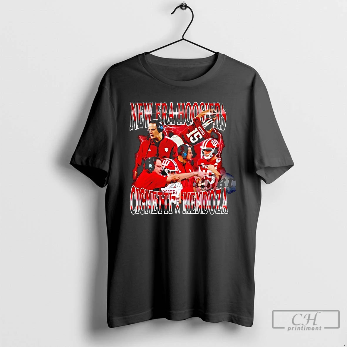 Premium New Era Hoosier Cignetti X Mendoza T-Shirts, Hoodie, Sweatshirt | PrintMintTees.com
