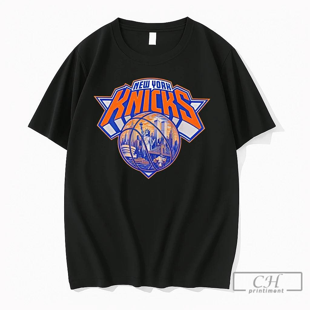 Premium New York Knicks Inspired Iconic City Landmarks