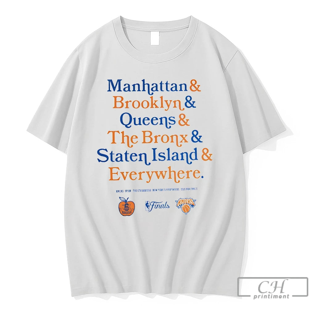 Premium New York Knicks Basketball Apparel Manhattan Brooklyn Queens Bronx Staten Island T Shirts Sweater