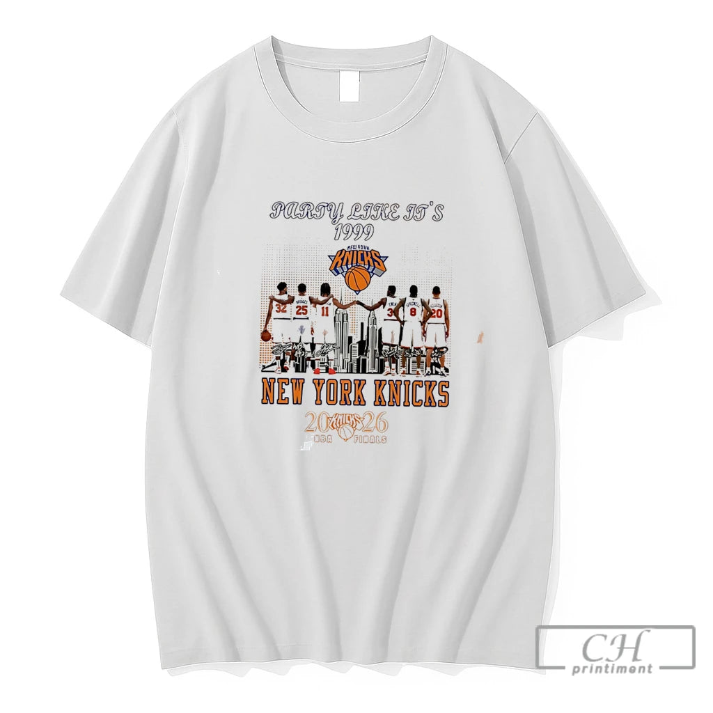 Premium New York Knicks Party Like Its 1999 Skyline Tee