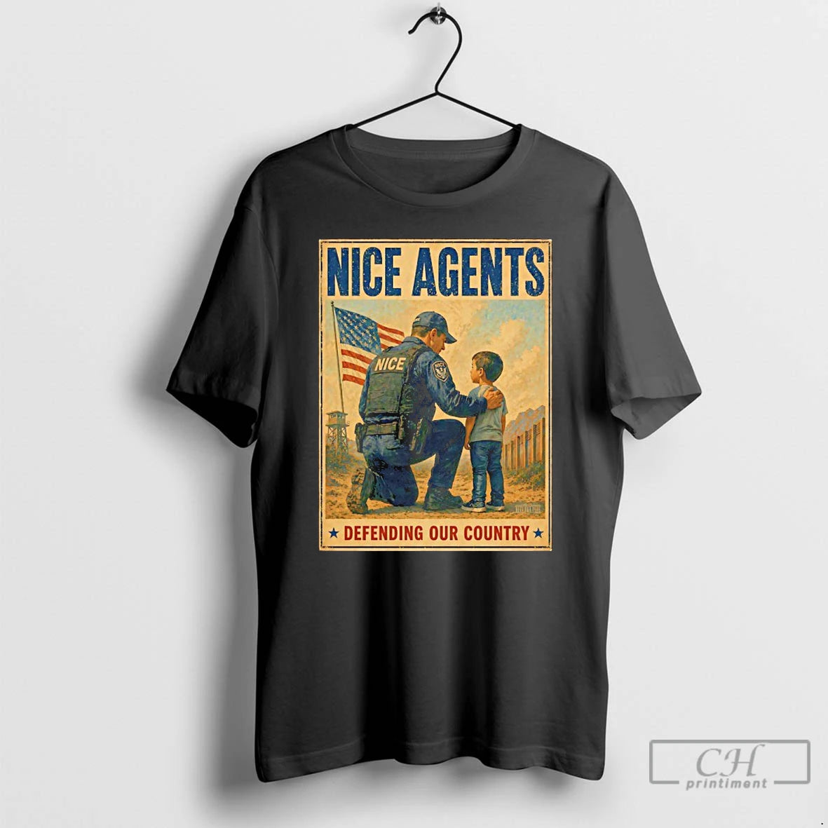Premium Nice Agents Defending Our Country