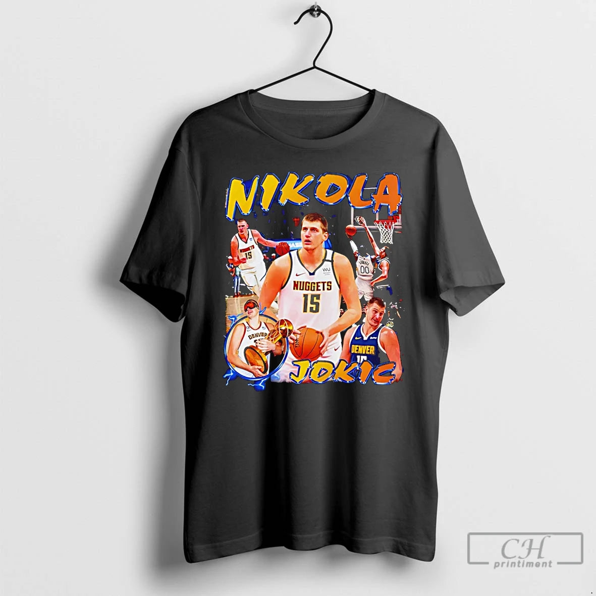 Premium Nicola Jokic Nikola Jokic Denver Nuggets Graphic T-Shirts, Hoodie, Sweatshirt | PrintMintTees.com